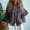 Margarete | Elegante Bluse mit Blättermuster