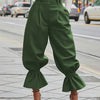 Sigrid | Elegante Weite Hose mit Volantsaum