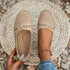 Jasmin | Damen Perforierte Komfort Slip On Loafer