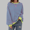 Svea | Legeres Ringel-Sweatshirt