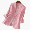Nora | Damen Dreiviertelarm Blazer mit Einzelknopf