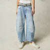 Elisabeth | Damen High-Waist Barrel-Leg Relaxed-Fit Jeans