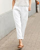 Johanna | Damen Baumwoll Relaxed-Fit Harem Hose